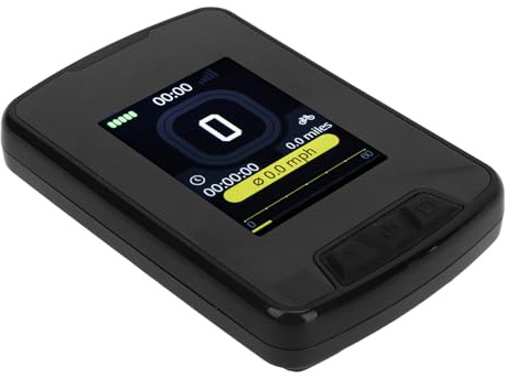 Changor Ordenador de Ciclismo, Velocímetro de Bicicleta Recargable, Dispositivo de Navegación Inteligente para Ciclistas, Pantalla a Color de 2,4 Pulgadas