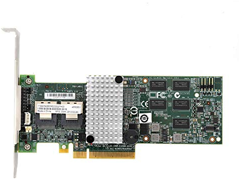 M5015-Array-Karte,ASHATA Smart Array, Megaraid 9260-8i-Controller-RAID, PCIe x8 für LSI 46M0851, Unterstützung von SATA- und SAS-Festplatten mit 3 Gbit/s und 6 Gbit/s