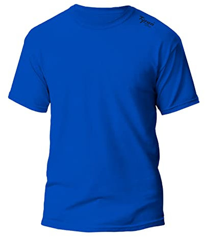 Tyron Funktionsfaser T-Shirt LX-1 (blau - S) | | Damen | Herren | Kinder | Kurz arm | Laufshirt | Sport | Running | Training | Team | Trikot | atmung