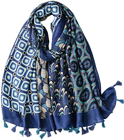 FAIRYGATE Ladies Scarves Lightweight Large Oversized Flower Scarf for Women