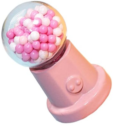 Mini distributore automatico di caramelle per casa delle bambole – ornamento carino e decorativo per macchina di caramelle | mobile per macchina di caramelle per auto, casa delle bambole