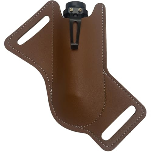 DIFLAX Etui Couteau Cuir,Gaine de Couteau Étui,Gaine de Couteau de Chasse, Gaine Couteau Poche avec Boucle de Ceinture, pour Couteau de Poche Pliant, Adapté aux Chasseurs, Amateurs d'Outdoor