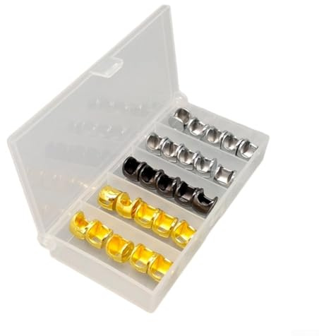 Juego de 20 piezas para pesca con moscas, material de metal para uso a largo plazo (pequeño)