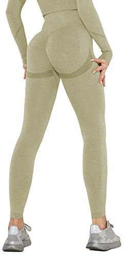DUROFIT Leggins Donna Push up Leggings Sportivi Vita Alta Anticellulite Pantaloni Palestra per Fitness Yoga Pant