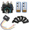 Akozon Magnetschütz für Elektrische Winde Wetterbeständiger Stahl Gleichstrom 12V 500A für 8000lb-12000lb ATV UTV