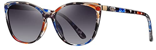 Colrea Trendy Cat Eye Sunglasses for Women Fashion Cateye UV400 Protection Glasses CL22017