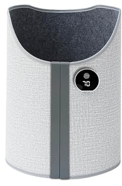 Under Desk Heater, Beinwärmer unter dem Schreibtisch, Tragbare Raumheizung, Faltbarer Beinwärmer, Under Desk Leg Foot Knee Heater, Leise & Sicher für Büro & Zuhause