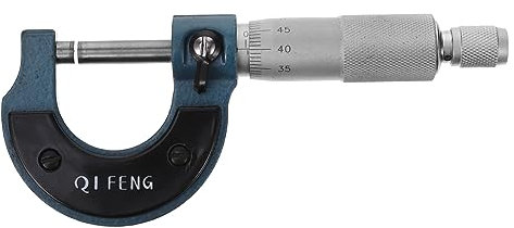 GLEAVI Portable Spiral High Precision outside Micrometer Caliper Screw Micrometer for Measurement and Mapping in Workshop
