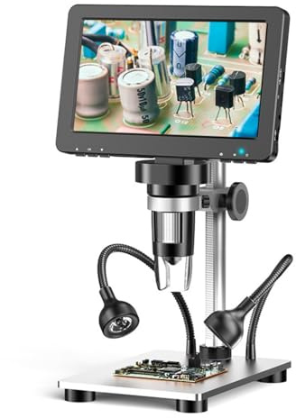 Microscope Numérique De 7 Pouces Offrant Un Zoom 1200X Et Une Lumière LED Intégrée Pour Une Visualisation Claire Dans Des Conditions De Faible Luminosité Microscope LCD