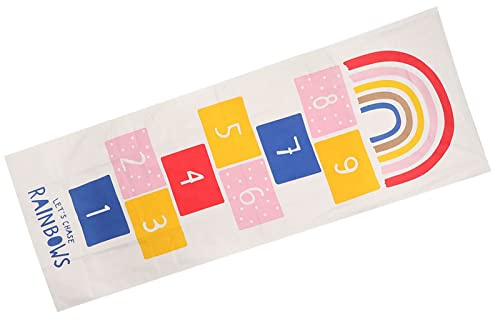 Zerodis Attrezzatura da Gioco Per Bambini Al Coperto Tappeto da Gioco in Cotone Tappeto Per Area Educativa 78,7X29,1 Pollici Per Camera da Letto e Sala Giochi Tappetino Per Campana Per Bambini