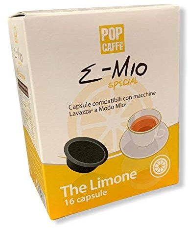 Pop Caffè 16 Capsule The Limone compatibili a Modo Mio
