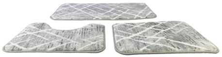 TA&MA STORE Juego de alfombras de baño, antideslizantes, lavables, alfombrilla de baño para el baño, de secado rápido