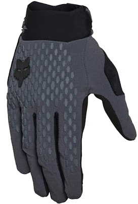 Fox Racing - Defend Guante - Hombre - Guantes Funcionales, Transpirabilidad Óptima, Máxima Comodidad, Alta Durabilidad, Guantes, Ciclismo de montaña, Grafito, XL