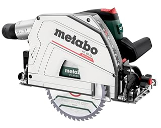 Metabo Sierra circular de inmersión KT 66 BL – Potencia nominal de entrada: 1200 W, profundidad de corte de 66 mm – Motor sin escobillas, velocidad variable, cortes precisos, sierras sin polvo – Ideal