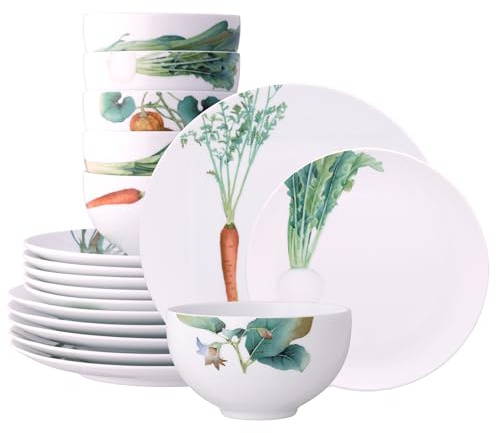 Noritake Kyoka Shunsai 18-Piece Dinnerware Set, Service for 6