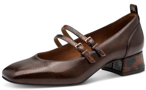 Tamaris Damen Pumps Vegan braun 39