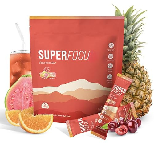 Ny Sup-erca-lm Pulver, för avslappning och koncentration, Utan socker, Non-GMO, Vegan