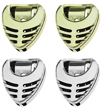 Create idea Plektrenhalter Plektrum-Etui Plektrum-Halter für Gitarren-Plektrum, 4 Stück