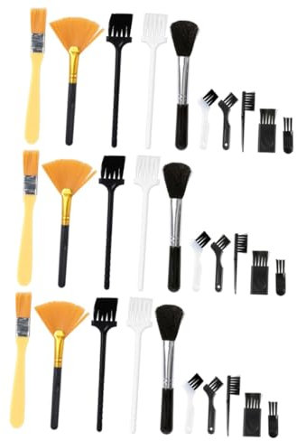 UKCOCO 30pezzi Per Computer e Tastiere Spazzole Per Rimuovere e Sporcizia Per e Anti- e