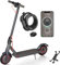 8.5 Electric Scooters for Adults, Electric Scooter with a Range of 20-30 km, with App Control, Double Braking System, Foldable E Scooters for Teens, Maximum Load 120 kg, 3 Speed Mode