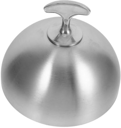 KOCKSHION Cúpula De Acero Inoxidable Para Steak Tapa Metálica Para Alimentos Cubierta De Comida Para Restaurantes y Uso Doméstico