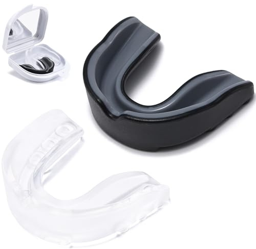 Musivon Gum Shield 2 Pcs(Age 5-8) - Junior Childs Mouth Guard | Suitable for Rugby Hockey Boxing Protecting Teeth