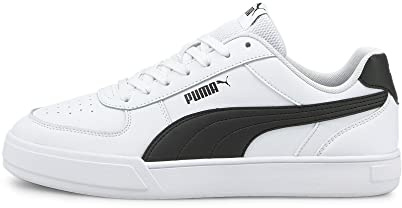 PUMA Patchwork Smash V2, Chaussures de Sport Unisexes, Puma White PUMA Black PUMA Black, 45 EU
