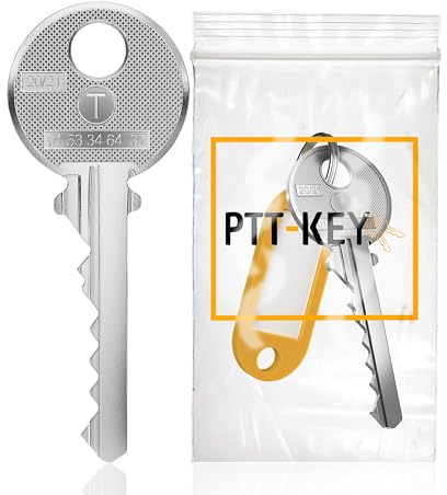 PTT KEY®| Clé Pass PTT T10 - boîte aux lettres individuelles normalisées et certains halls d'immeuble- Serrure standard La Poste.