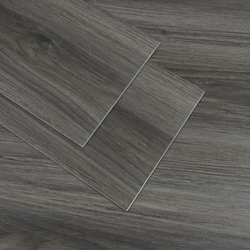 VaryPaper Pavimento PVC Adesivo Effetto Legno Vintage 90cmx15cm 10 Pezzi Pavimenti in PVC Piastrelle Adesive Bagno Laminato Pavimento Incastro Adesivo Pavimento Cucina Camera da Letto Mattoni Adesivi