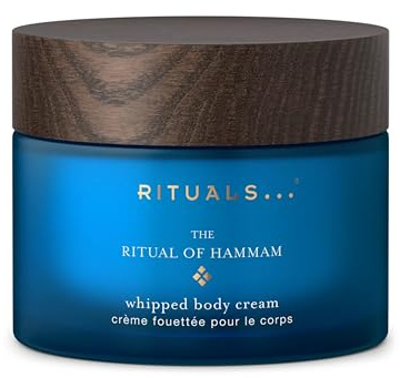 RITUALS The Ritual of Hammam Crema Corporal Hidratante con Aceite de Argán y Eucalipto, fórmula nutritiva para una piel suave y sedosa, 220 ml