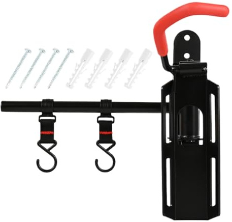 Veasbuu Porte-vélos mural pour garage | Support de rangement réglable, crochet pour vélo d'intérieur – pour la maison, le garage, le salon, l'extérieur, la famille, les amis, les vélos muraux