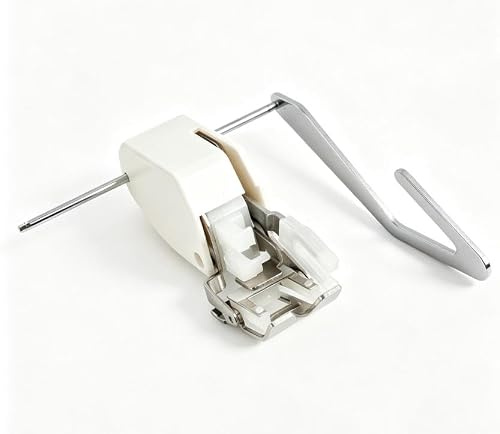 Pied de Biche Machine a Coudre, Guide Couture Matelassage, Pied Surjeteuse pour Machine à Coudre, Guide Matelassage Bar Machine à Coudre, pour Tissus Lourds et À Couches Multiples