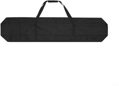 HEIBTENY Bolsa de almacenamiento resistente para postes de tienda de campaña, 145 cm de largo, funda de tela Oxford con asas acolchadas para sombrillas de patio, equipo de camping, herramientas al