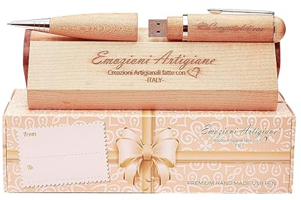 Kugelschreiber Mit Gravur Geschenk aus Holz USB 32 Gb, Geschenkideen Geschenke für Bachelor, Abschluss, Mann, Frau.