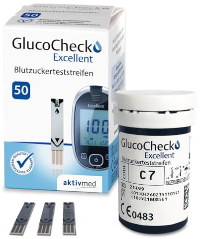 GLUCOCHECK Excellent Teststreifen 50 St