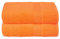 GLAMBURG Baumwolle 2er-Pack übergroße Badetücher 100 x 150 cm, große Badetücher, Ultra saugfähig, kompakt, schnell trocknendes und leichtes Handtuch — Orange