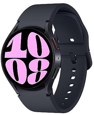 Samsung Galaxy Watch6 40mm, Smartwatch Analisi del Sonno, Monitoraggio Benessere, Batteria a lunga durata, Bluetooth, Ghiera Touch in Alluminio, Graphite [Versione italiana]