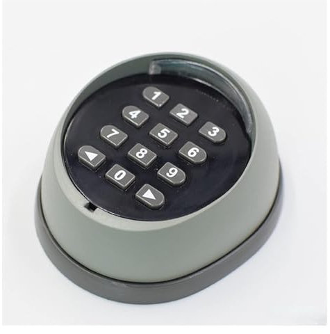 Kit operador de puerta Teclado inalámbrico for puerta automática/puerta de garaje/puerta abatible/abridor de puerta corredera Control remoto y receptor for entrada Operador automático eléctrico(KEYPAD