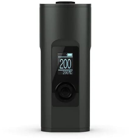 Arizer Solo 2 Max Vaporizzatore Portatile per Erbe Secche con Riscaldamento in Ceramica, Display OLED, Ricarica USB-C, Senza Stick