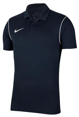 Nike BV6879-410 Nike Dri-Fit Park Polo Uomo Obsidian/White/White XL
