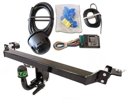 UmbraRimorchi Enganche Desmontable+7 Pin Cableado Compatible con Toyota