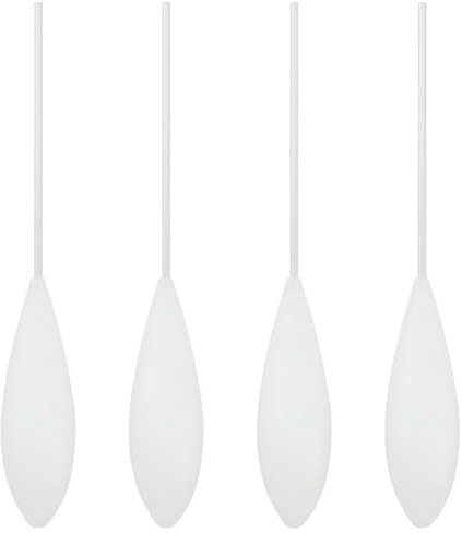 Alwonder 4 Stück Sbirolino-Posen 15g Schwimmend Schlepp-Pose für Forellenangeln mit Teig & Trout Spoon Bombarda Posen Aerodynamisches Design für hohe Wurfweiten