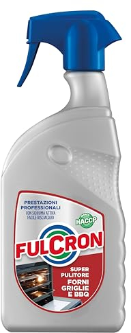 FULCRON 2561 Super Pulitore Forni e Griglie, Detergente Concentrato, 750 ml