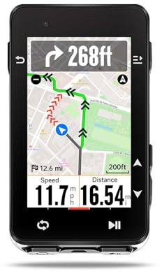 iGPSPORT iGS630S Fahrradcomputer GPS, 2.8'' Bildschirm mit Map Navigation Segment Climb Funktion Wireless Cycling GPS, 16GB Speicher 45H Fahrrad Tacho mit BLE5.0/ ANT+,IPX7 (iGS630S)