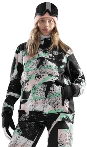 SIROKO - Snowboardjacke für Damen W1-W Crest - XXL - Mehrfarbig/Schwarz