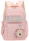 Clufar Schulrucksack Mädchen Teenager Rosa für Schule Daypack Rucksack Damen 16.3 Zoll Laptop Wasserdicht Leichter Schulranzen Schultasche School Bag Großer für College Travel Arbeit Causal,Pink