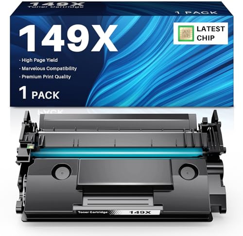 INK4U 149X Toner Kompatible für HP 149X W1490X für HP LaserJet Pro MFP 4102FDW 4102FDN 4102DW 4002DW 4002DN, 1 Pack