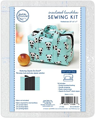 June Tailor Lunchbox KIT, Black Zippity-do-Done(tm)