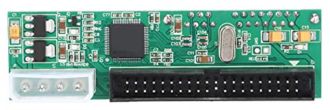 ASHATA IDE/PATA 40-Pin-Festplatten-zu-SATA-Konverter-Adapter, Festplattenadapter 40-Pin-IDE-Port PATA-zu-SATA-Festplatten-Konverter
