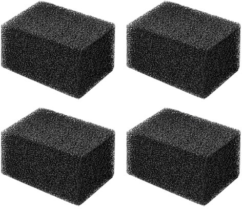 AQQA 4 Stück Filterschwamm Aquarium - Bio Filterschwämme